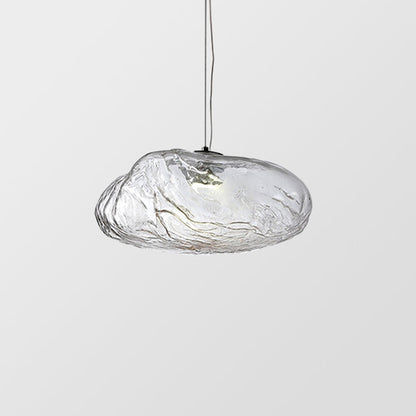 Elegant Glass Drop Pendant Light Fixture for Home