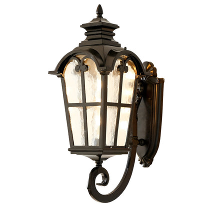 Classic Metal Weatherproof Outdoor Wall Light Fixture