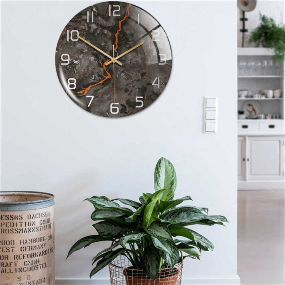 Quiet Luxury Marble Wall Clock