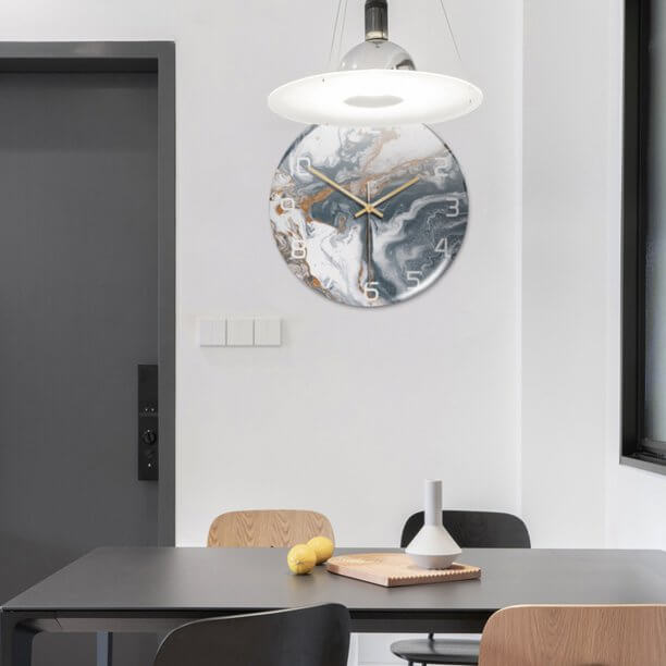 Quiet Luxury Marble Wall Clock
