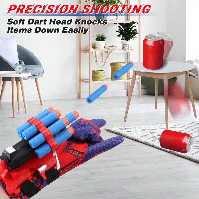 Cool Spiderman Web Blaster Toy with Glove Launcher