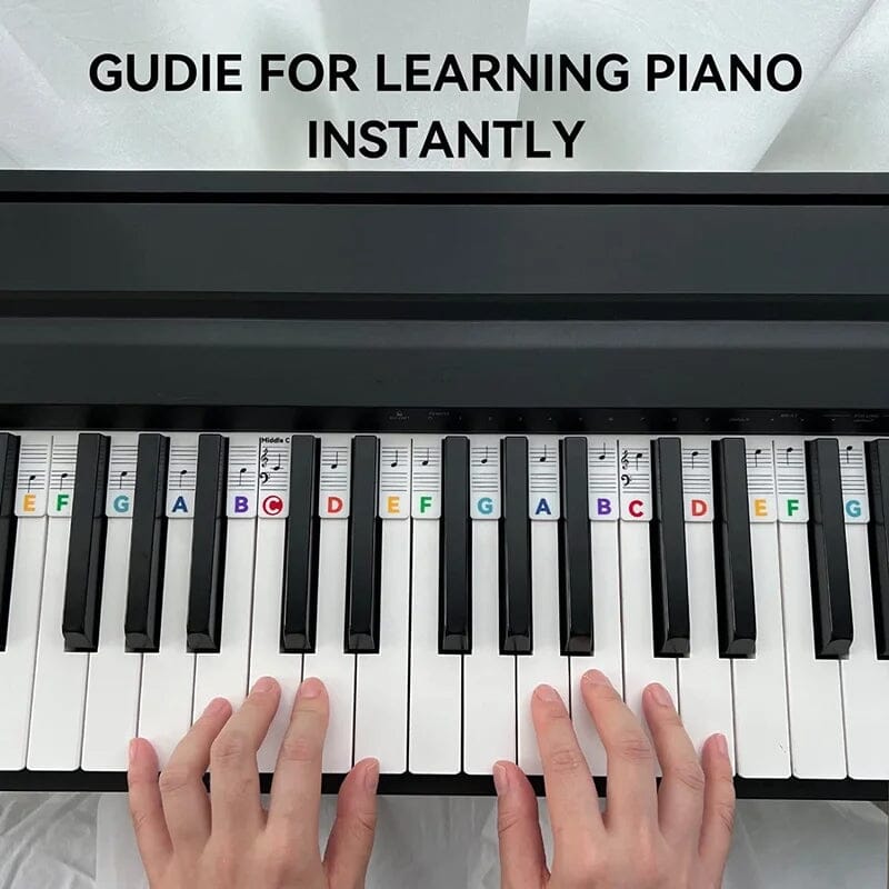 Reusable Piano Key Sticker Notes