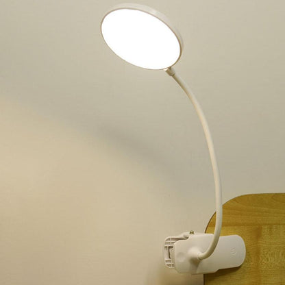 Compact USB Desk Lamp with Rechargeable Nightlight