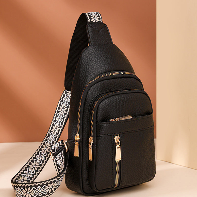 Stylish Ladies Crossbody Zip Purse