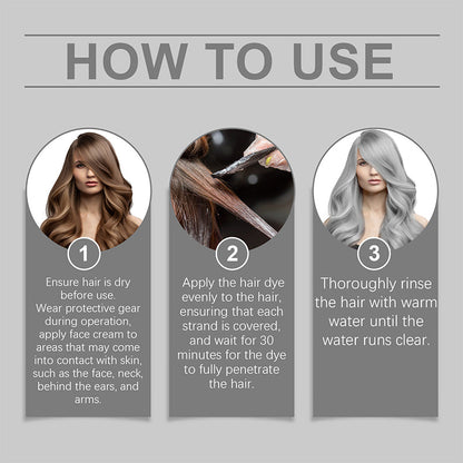Fast 2-in-1 Herbal Grey Hair Color Spray