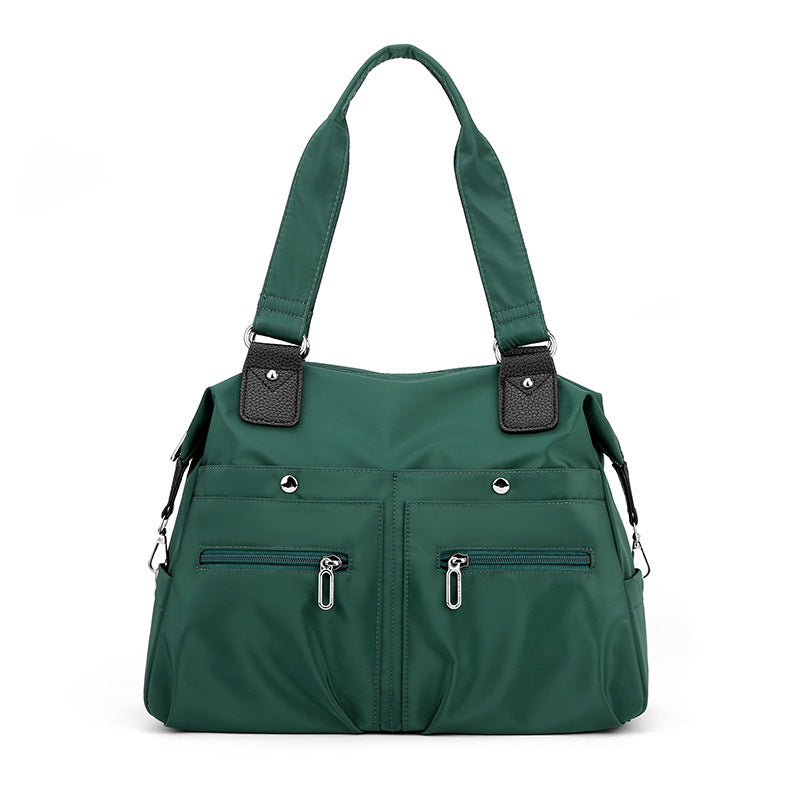 Waterproof Basic Nylon Tote Bag