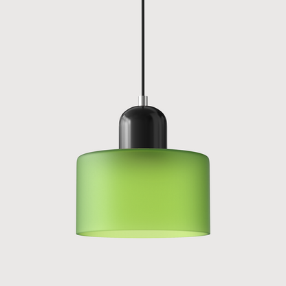 Sleek Contemporary Glass Pendant Light For Kitchen Island