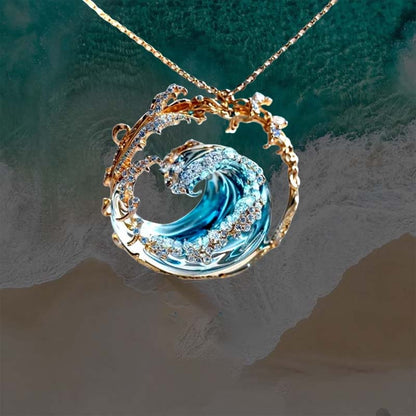 Stylish Ocean Inspired Pendant Necklace