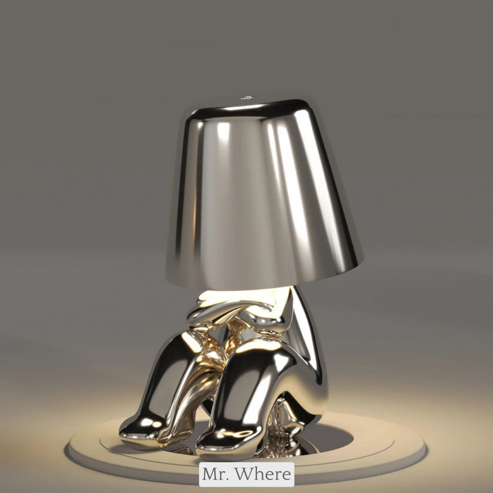 Portable LED Desk Lamp with Adjustable Brightness