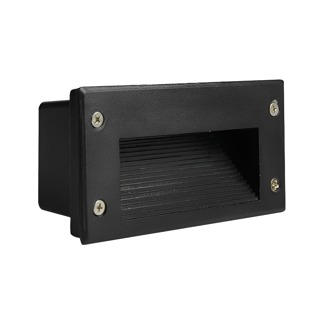 Sleek Recessed LED Wall Step Lights 3W Aluminum