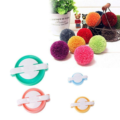 Colorful Pom Pom Craft Kit - Cofik