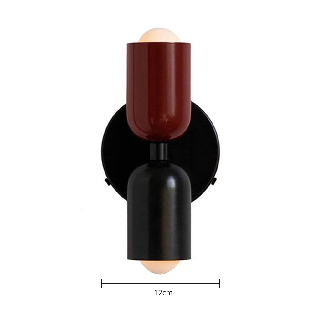 Contemporary Dual Head LED Wall Lamp