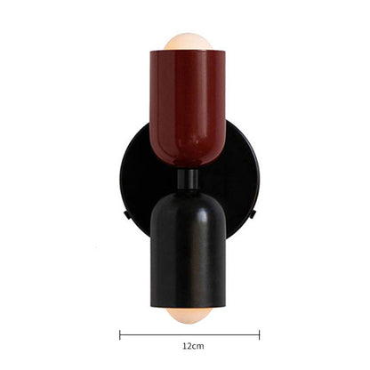 Contemporary Dual Head LED Wall Lamp