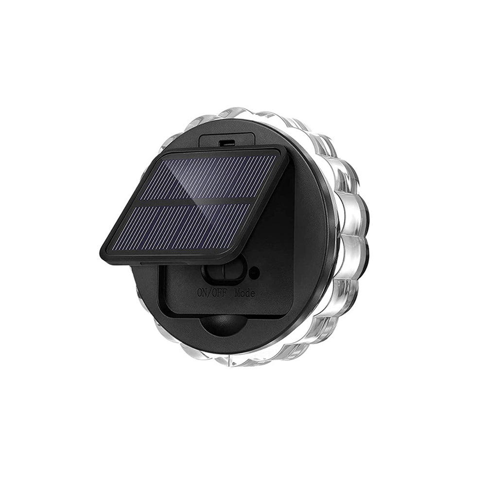 Outdoor Solar Powered Wall Lamp with Remote Control