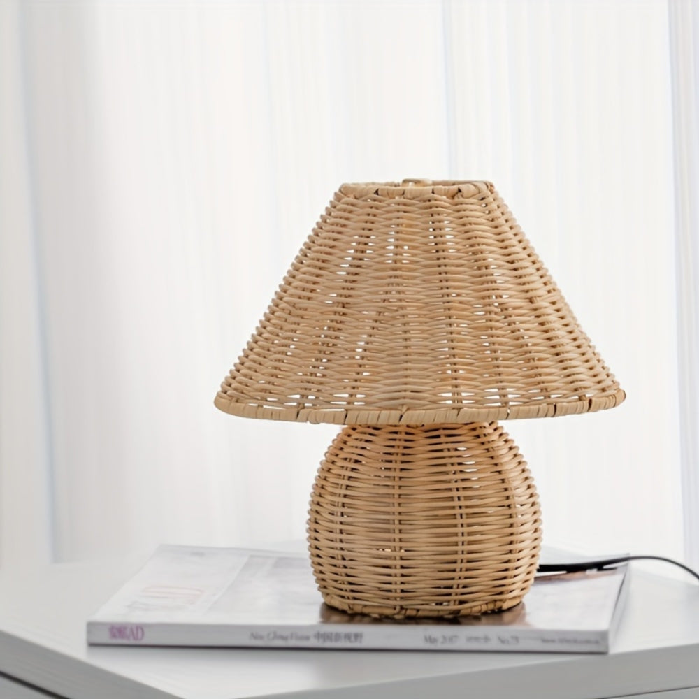 Natural Woven Rattan Table Light - Cofik