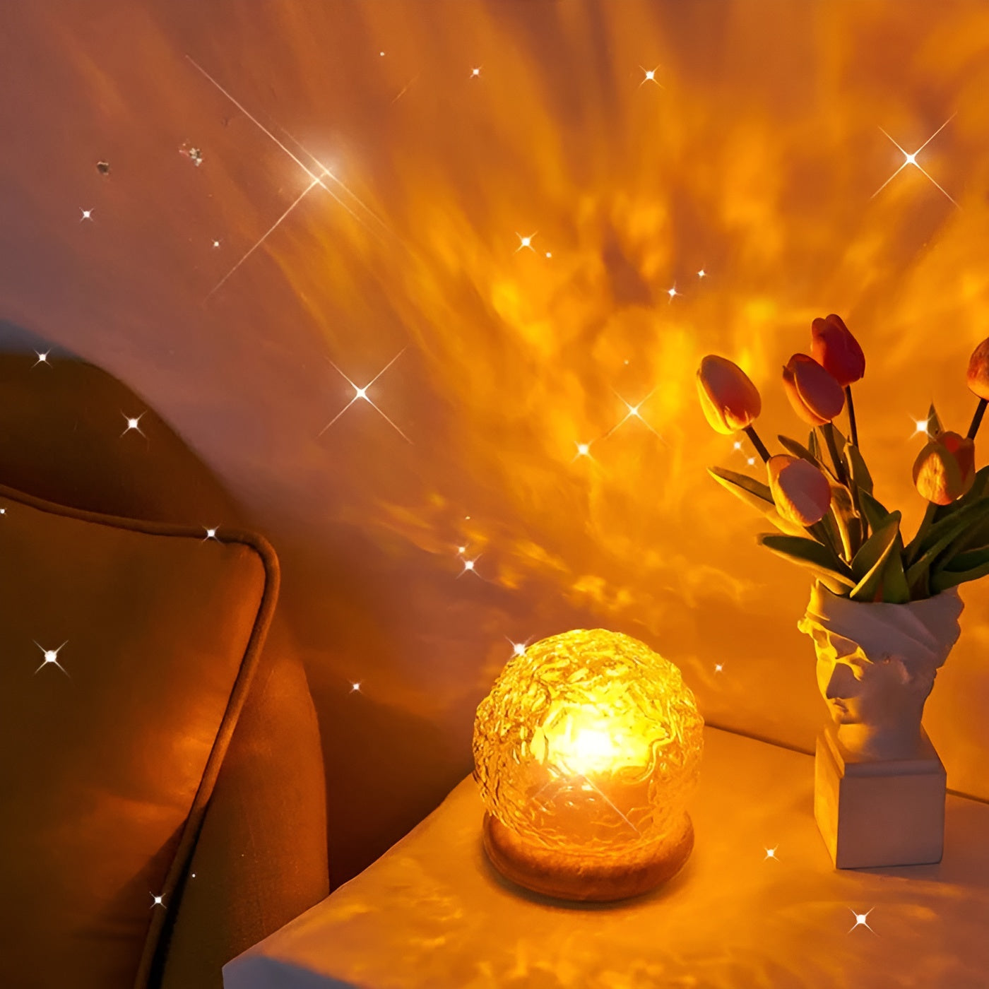 Calming Wave Table Lamp