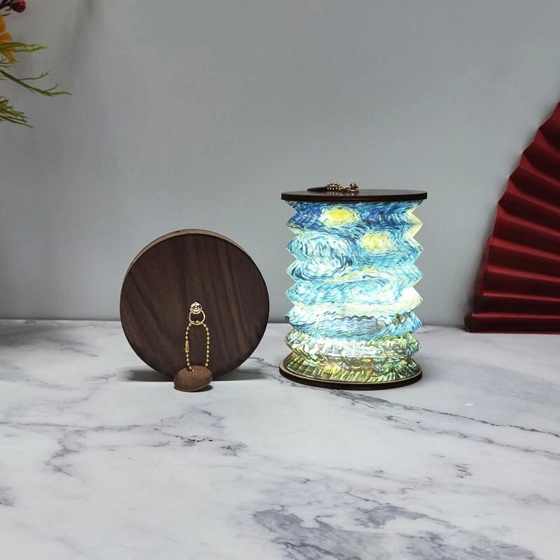 Compact LED Desk Lamp with Sensor Switch