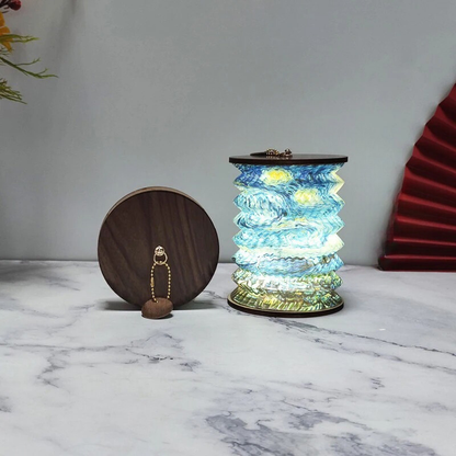 Compact LED Desk Lamp with Sensor Switch