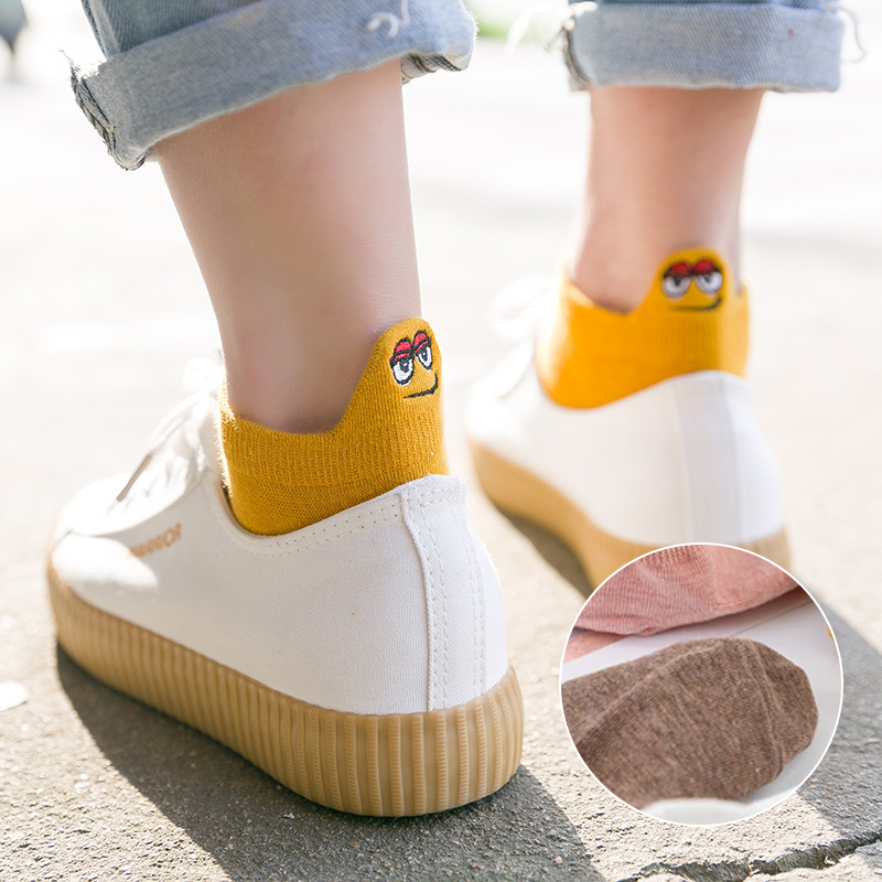 Fun Character Ankle Socks 10 Pack