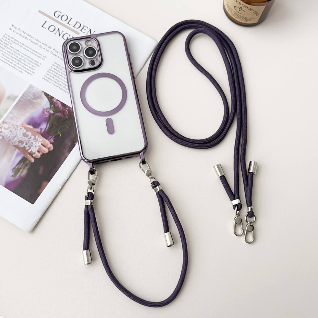 Premium MagSafe Crossbody iPhone Case - Saint