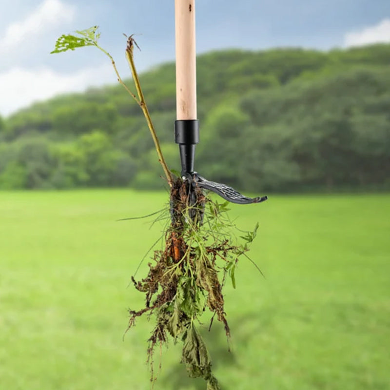 Easy Grip Long Handle Garden Weeder Tool