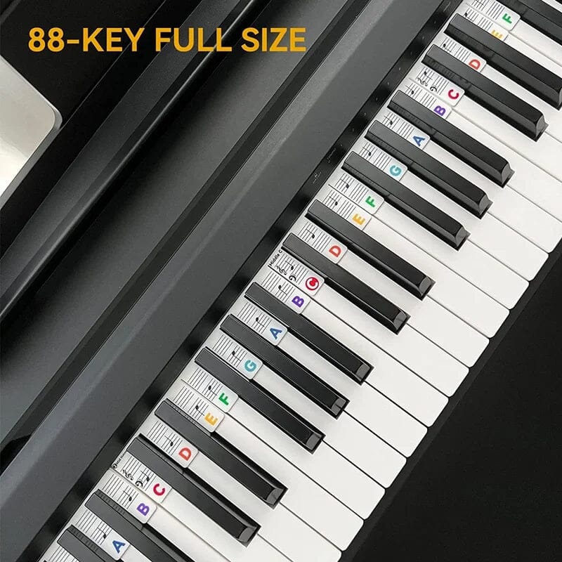 Reusable Piano Key Sticker Notes