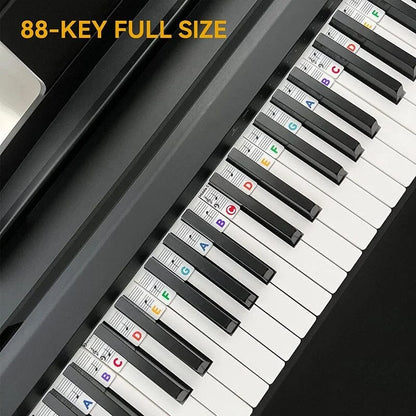 Reusable Piano Key Sticker Notes