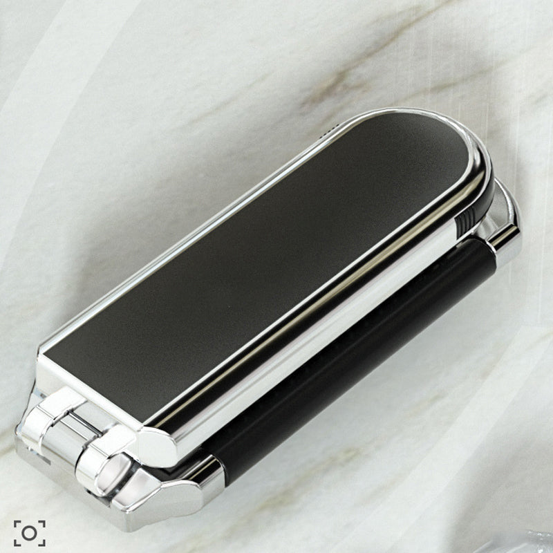 Portable Travel Mirror Brush Compact Folding Design