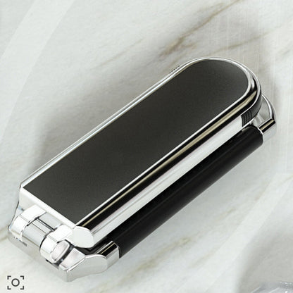 Portable Travel Mirror Brush Compact Folding Design
