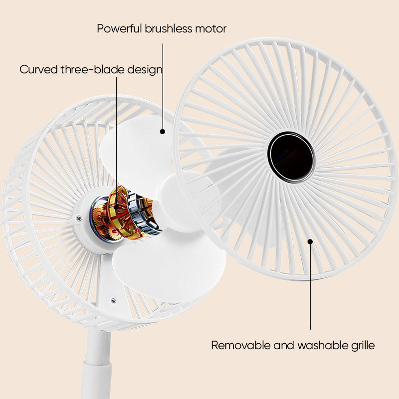 Portable Compact Folding Hand Fan