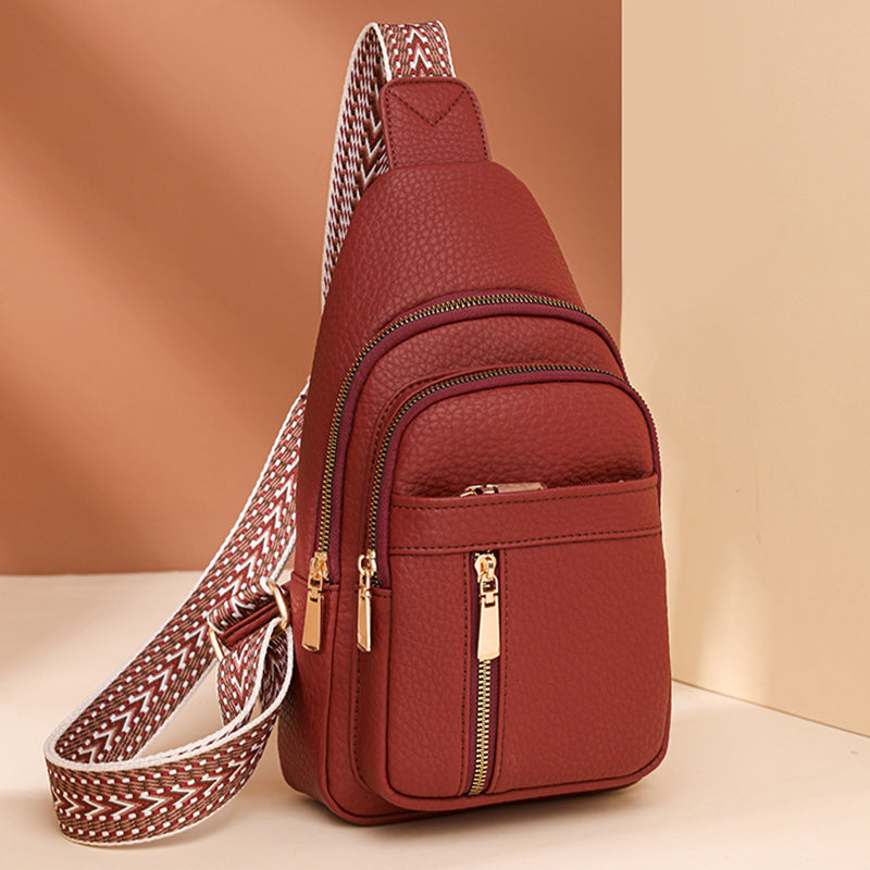 Stylish Ladies Crossbody Zip Purse
