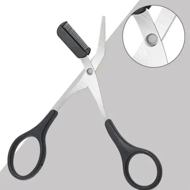 Premium Stainless Steel Brow Trimming Scissors