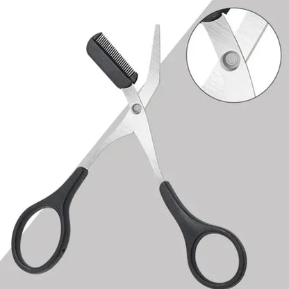 Premium Stainless Steel Brow Trimming Scissors