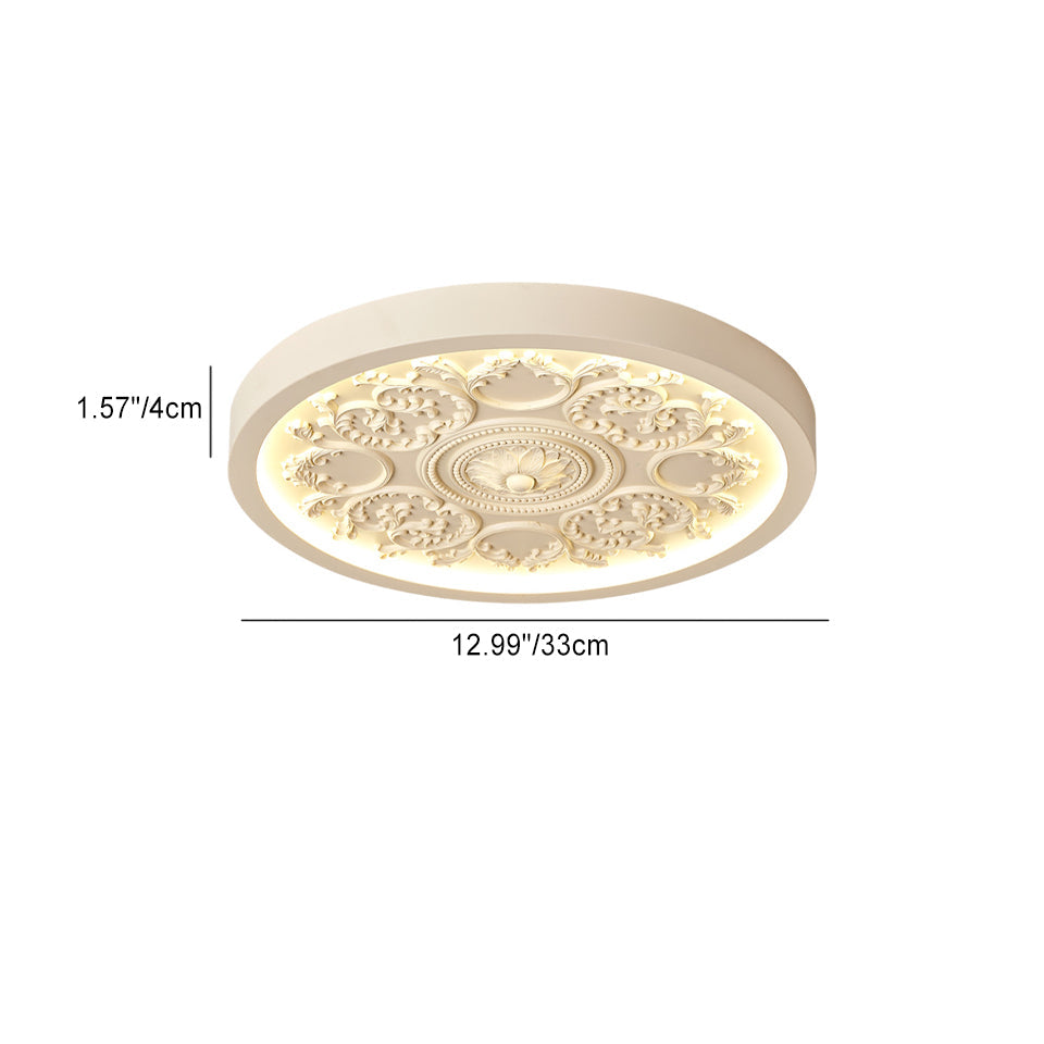 Sleek White LED Ceiling Light Fixtures