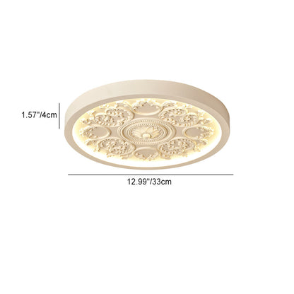 Sleek White LED Ceiling Light Fixtures
