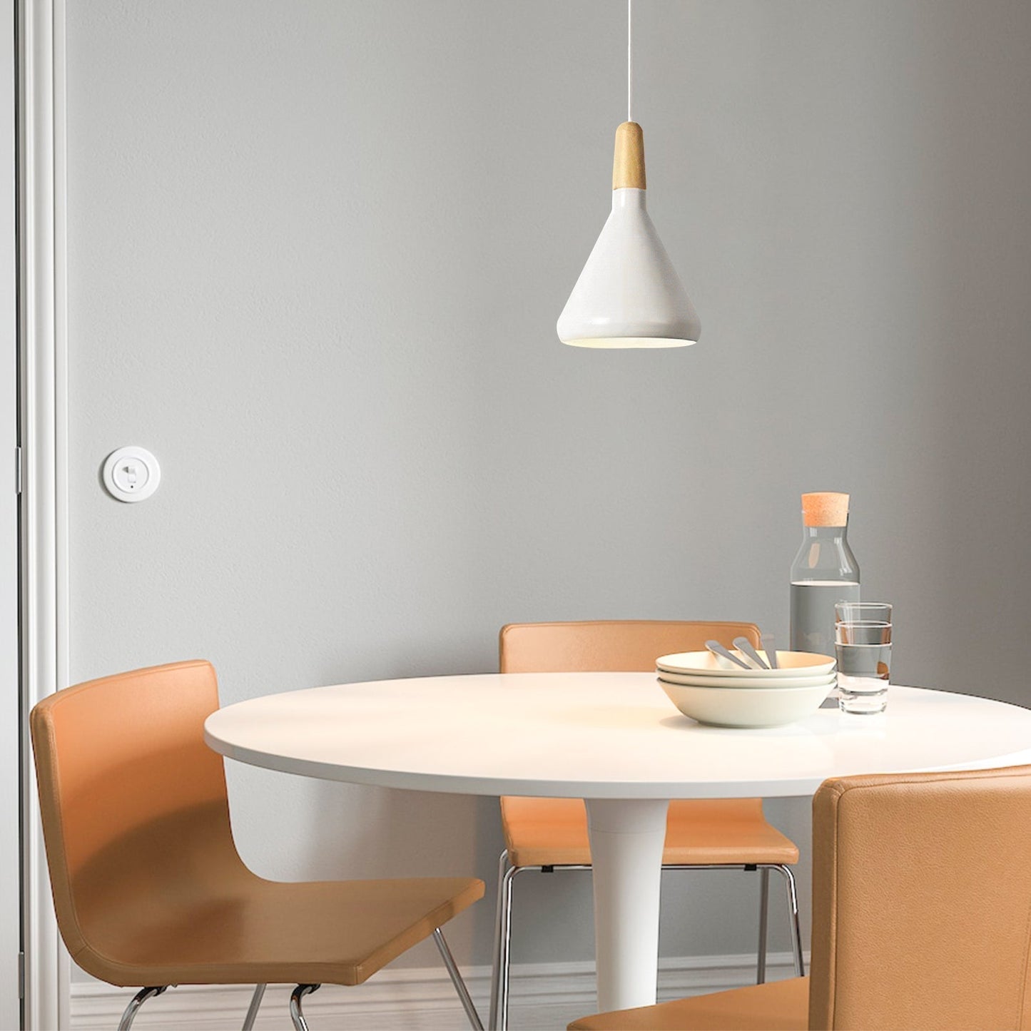 Stylish Metal Drop Pendant Light