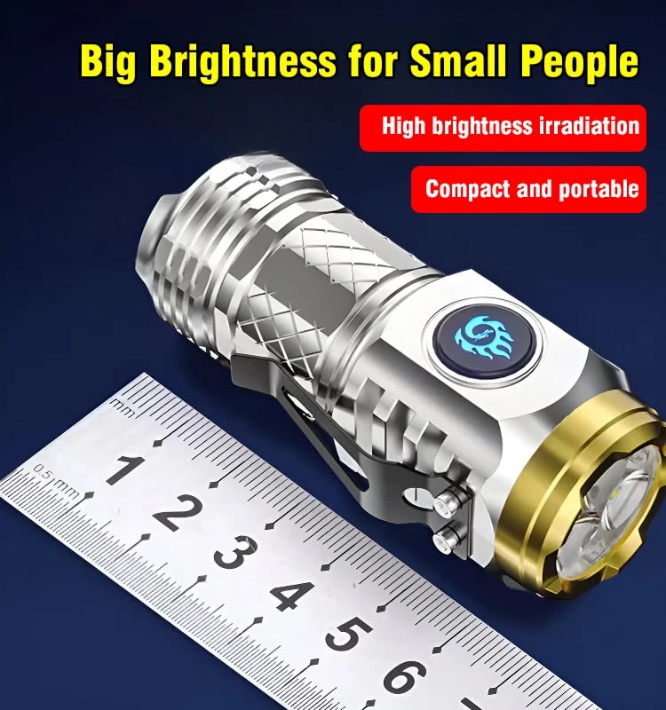 Compact Mini LED Super Bright Flashlight