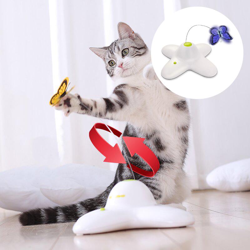 Funny Interactive Cat Feather Toy