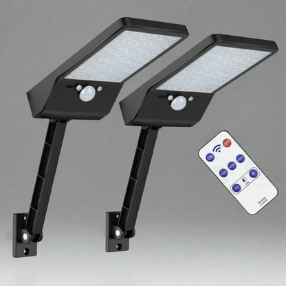 Wireless Motion Sensor Outdoor Flood Light with Remote