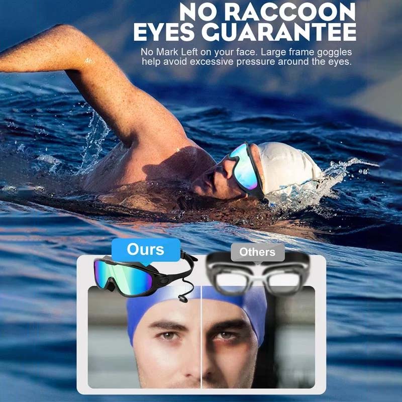 Clear Vision Fog-Free Swim Goggles