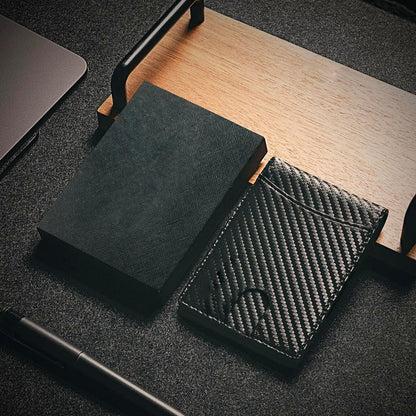 Secure Leather Credit Card Wallet