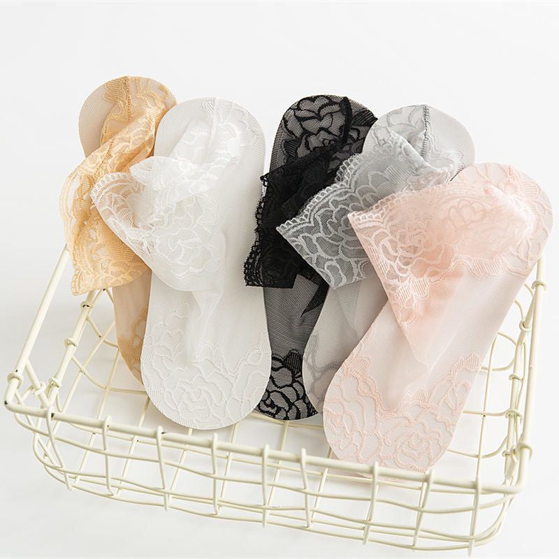 Trendy Women's Lace Ankle Socks