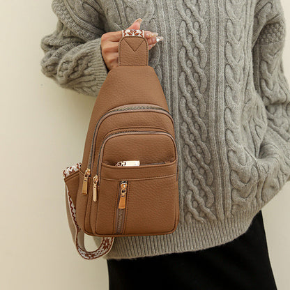 Stylish Ladies Crossbody Zip Purse