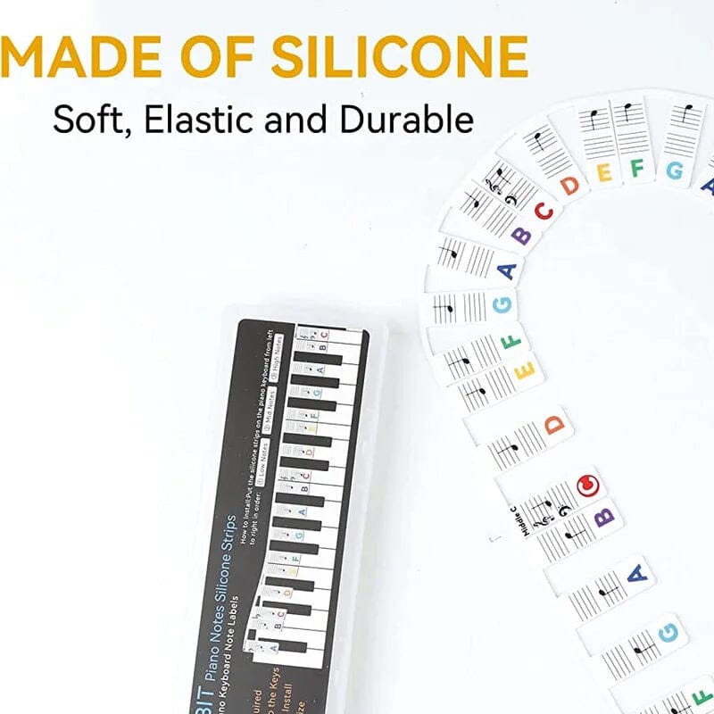 Reusable Piano Key Sticker Notes