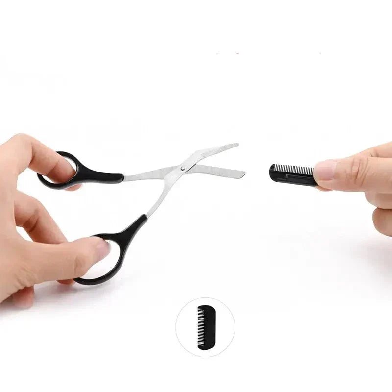 Premium Stainless Steel Brow Trimming Scissors