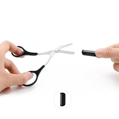 Premium Stainless Steel Brow Trimming Scissors