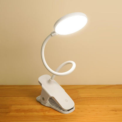 Compact USB Desk Lamp with Rechargeable Nightlight
