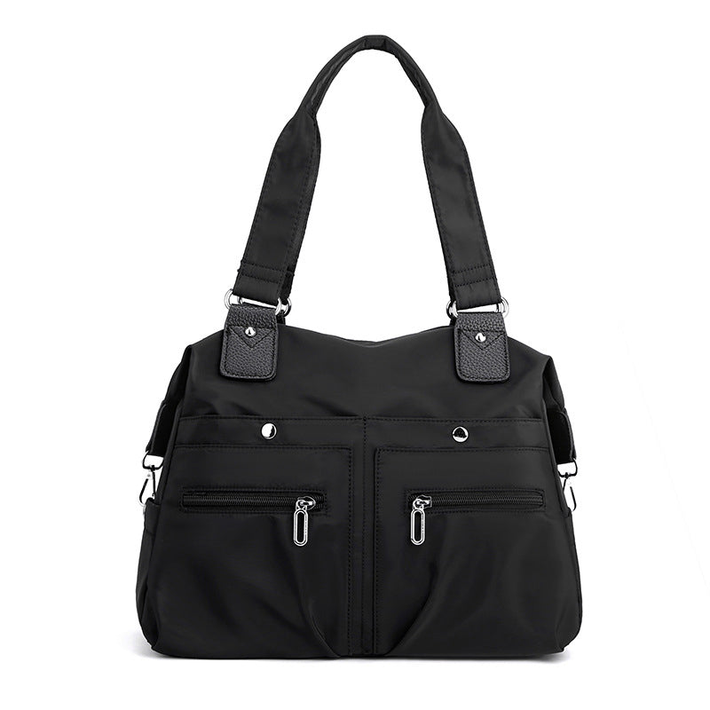 Waterproof Basic Nylon Tote Bag - Cofik