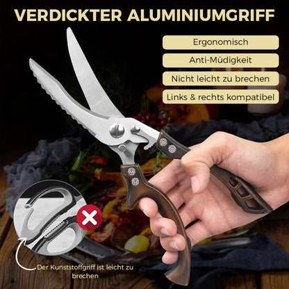 Durable Medical Scissors with Sharp Stainless Steel Blades