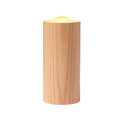 Warm Soft Wooden LED Desk Lamp